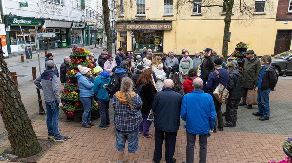 Kieran McCarthy says people attending his historical tours of Cork 'always see something that I have not seen'. Picture: Darragh Kane Kieran McCarthy says people attending his historical tours of Cork 'always see something that I have not seen'. Picture: Darragh Kane